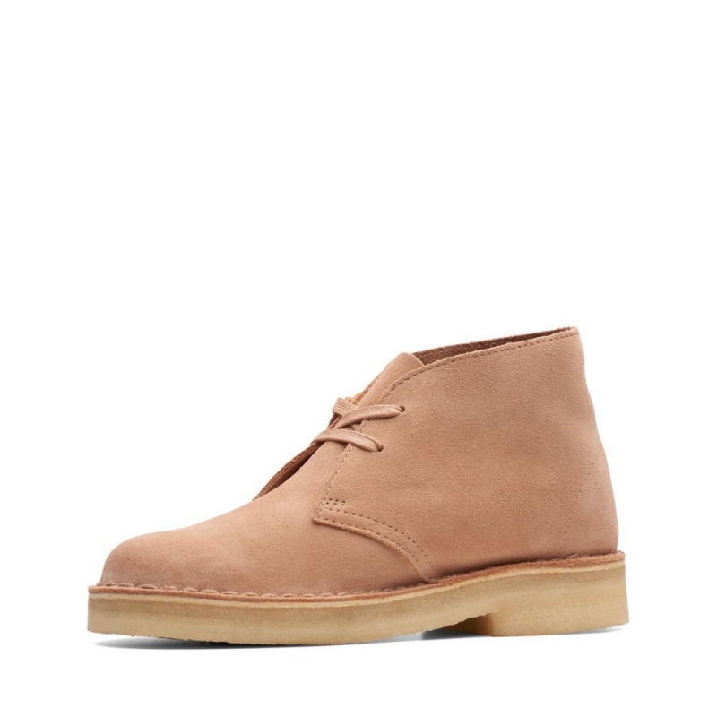 Clarks Originali Desert Boot Ženske Gleznjace Bež | Hrvatska-35814