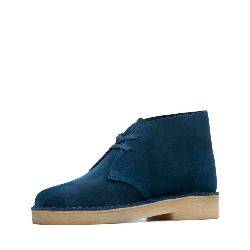 Clarks Originali Desert Boot Ženske Gleznjace Plave | Hrvatska-48625