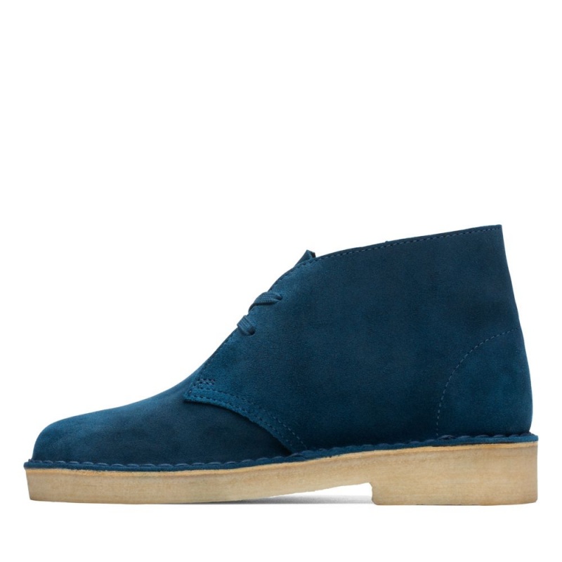 Clarks Originali Desert Boot Ženske Gleznjace Plave | Hrvatska-48625