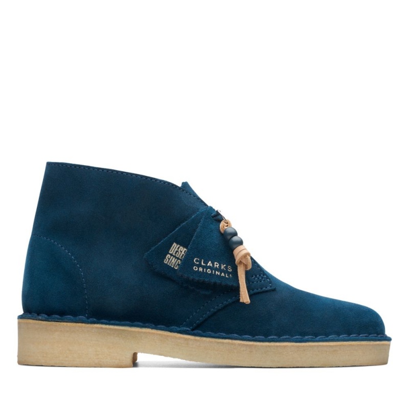 Clarks Originali Desert Boot Ženske Gleznjace Plave | Hrvatska-48625