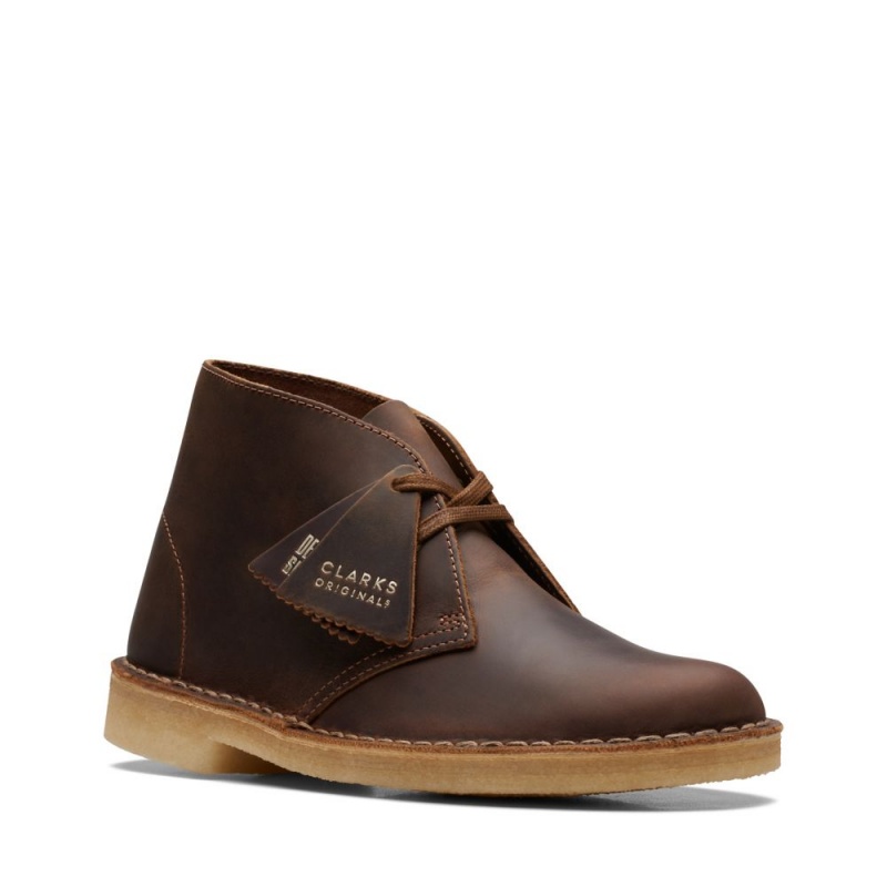 Clarks Originali Desert Boot Ženske Gleznjace Tamno Smeđe | Hrvatska-82917