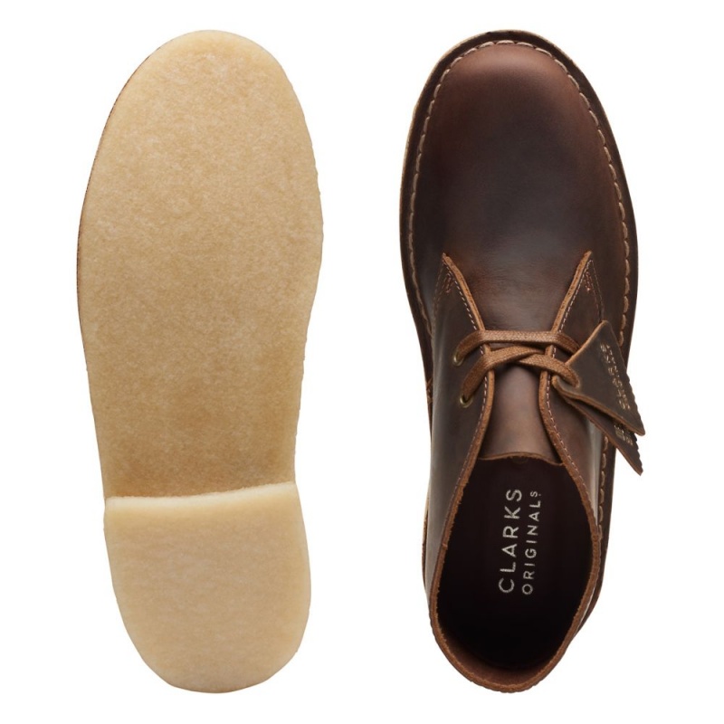 Clarks Originali Desert Boot Ženske Gleznjace Tamno Smeđe | Hrvatska-82917