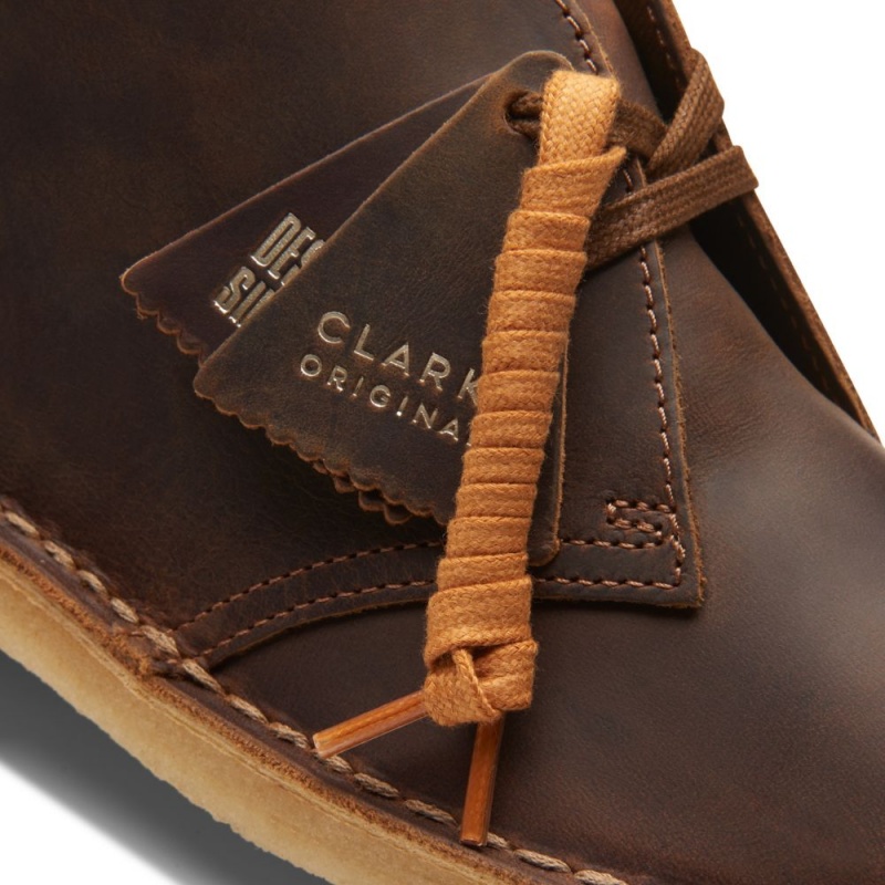 Clarks Originali Desert Boot Ženske Gleznjace Tamno Smeđe | Hrvatska-82917