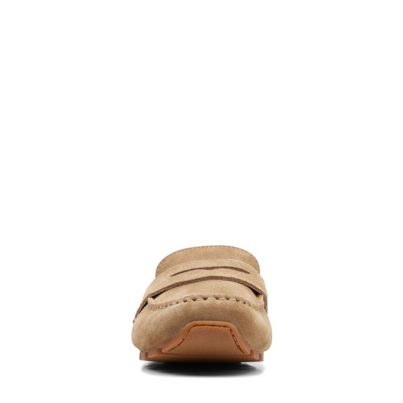 Clarks Oswick Bar Muške Loafers Tamno Smeđe | Hrvatska-76423