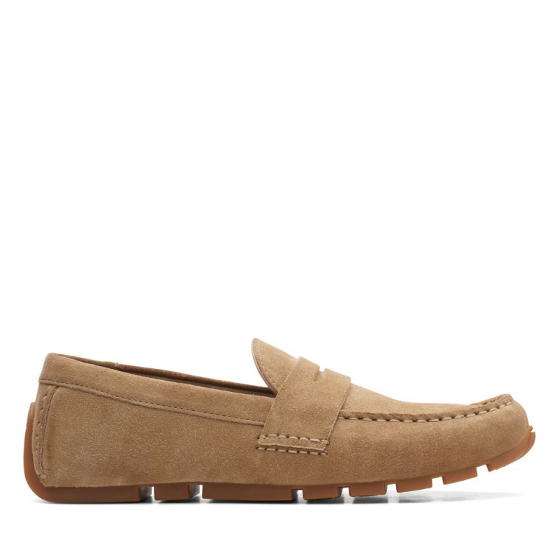 Clarks Oswick Bar Muške Loafers Tamno Smeđe | Hrvatska-76423