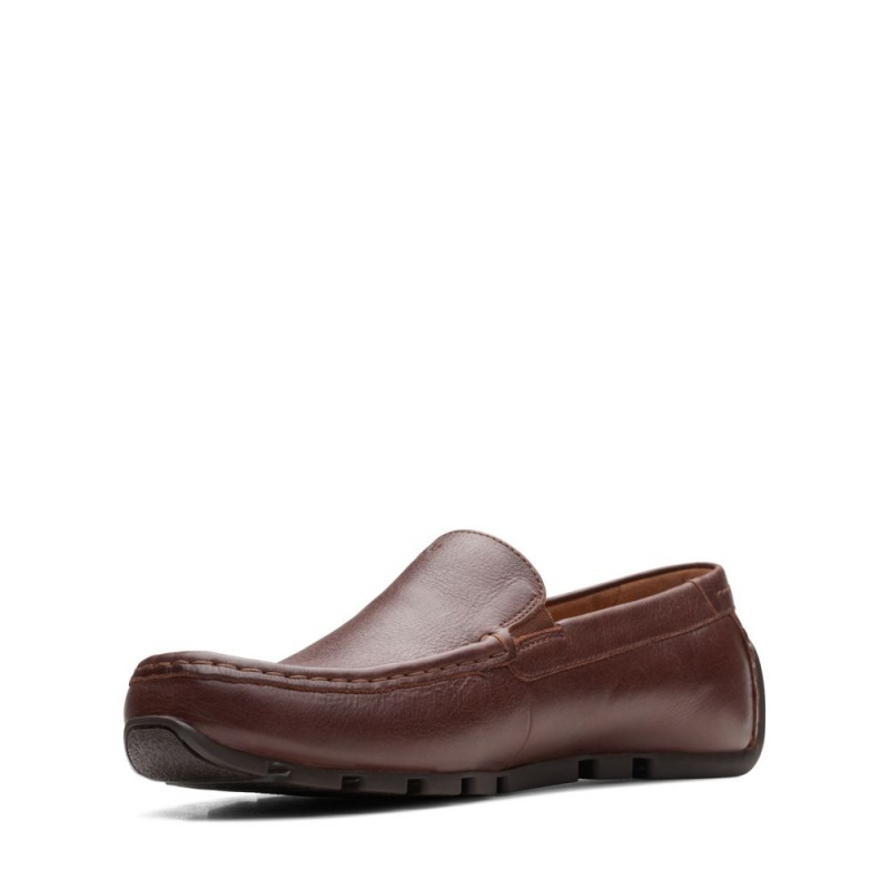 Clarks Oswick Plain Muške Cipele Za Čamce Tamno Smeđe | Hrvatska-71523