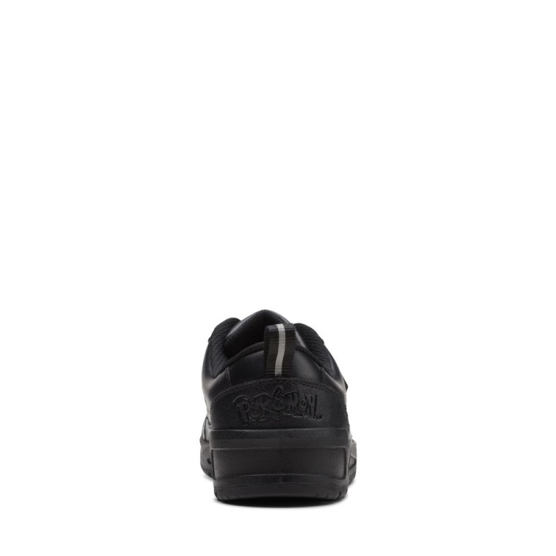 Clarks Palmer Mist Older Dječake School Shoes Crne | Hrvatska-94580