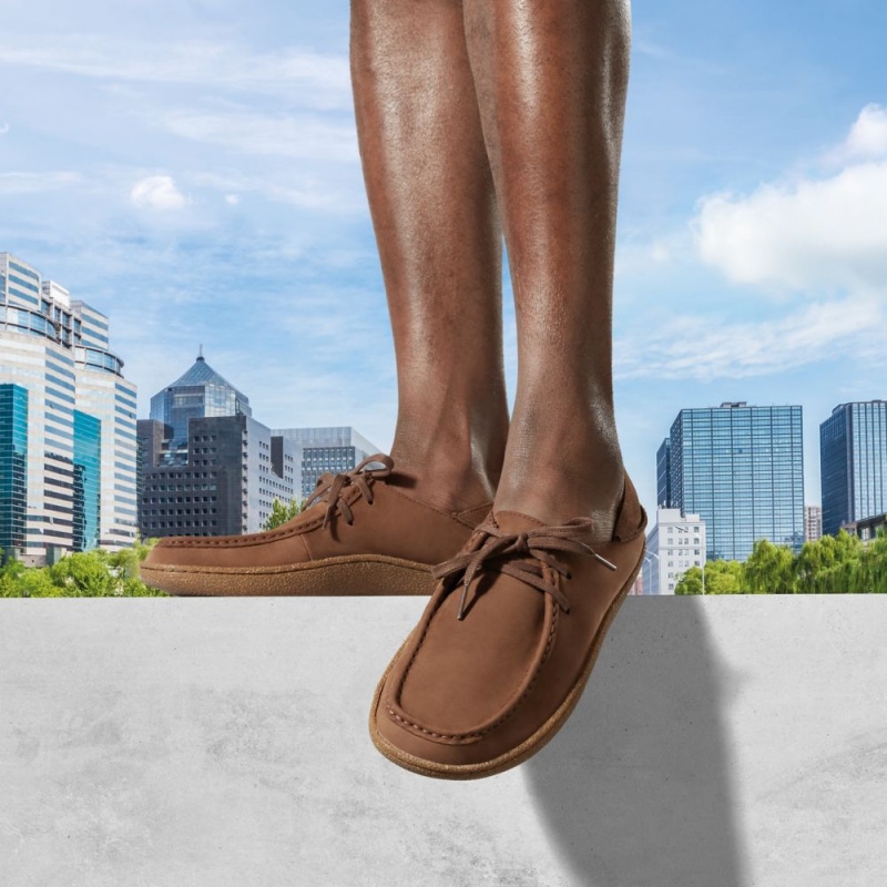 Clarks Pilton Wallabee Muške Cipele Za Čamce Smeđe | Hrvatska-21563