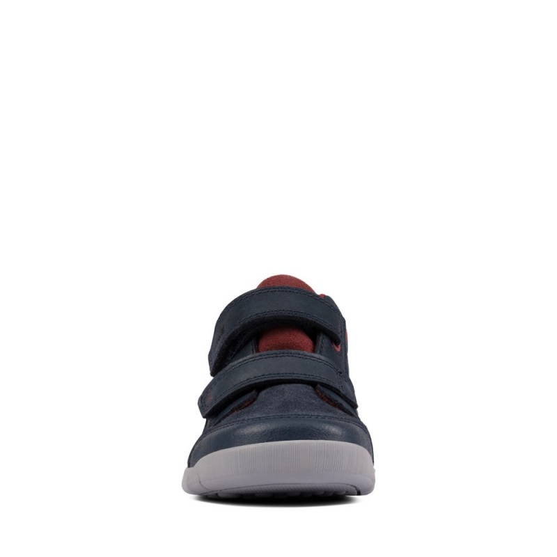 Clarks Rex Park Toddler Dječake Cizme Tamnoplave | Hrvatska-56790