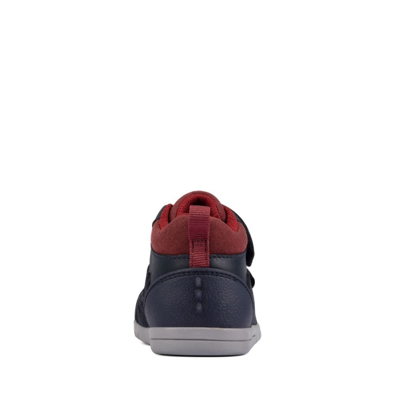 Clarks Rex Park Toddler Dječake Cizme Tamnoplave | Hrvatska-56790