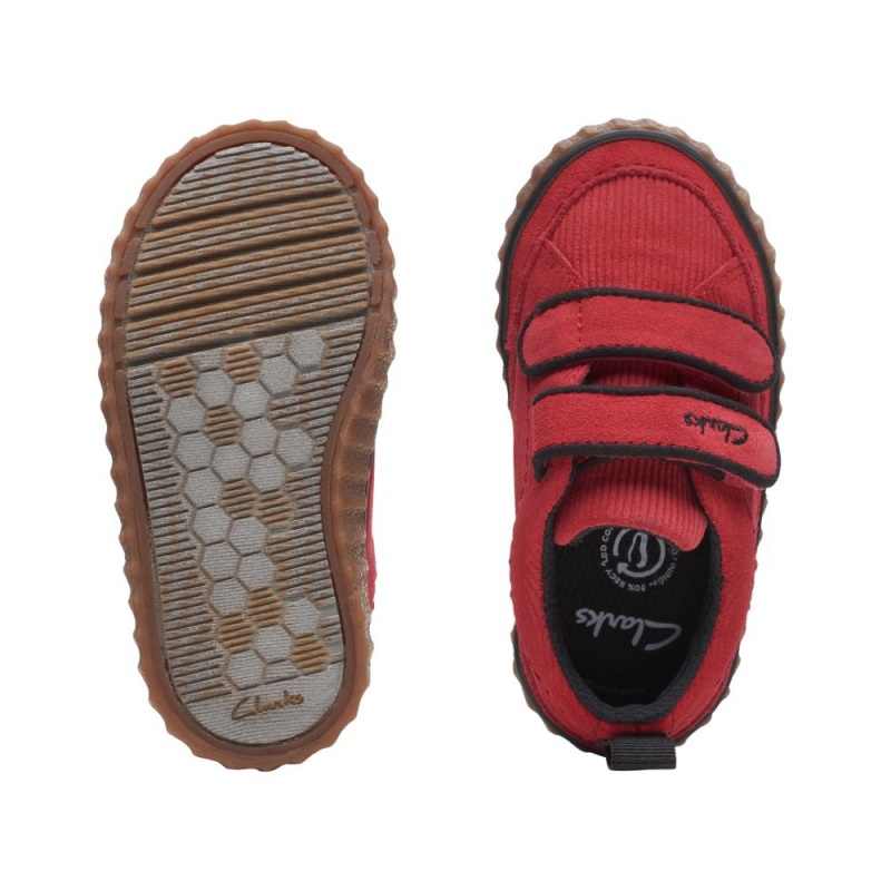 Clarks River Tor Toddler Dječake Cipele Crvene | Hrvatska-79328