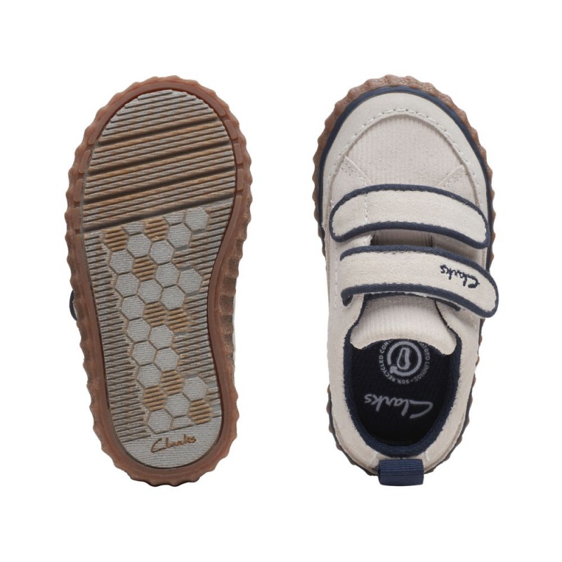 Clarks River Tor Toddler Dječake Tenisice Bijele | Hrvatska-52916