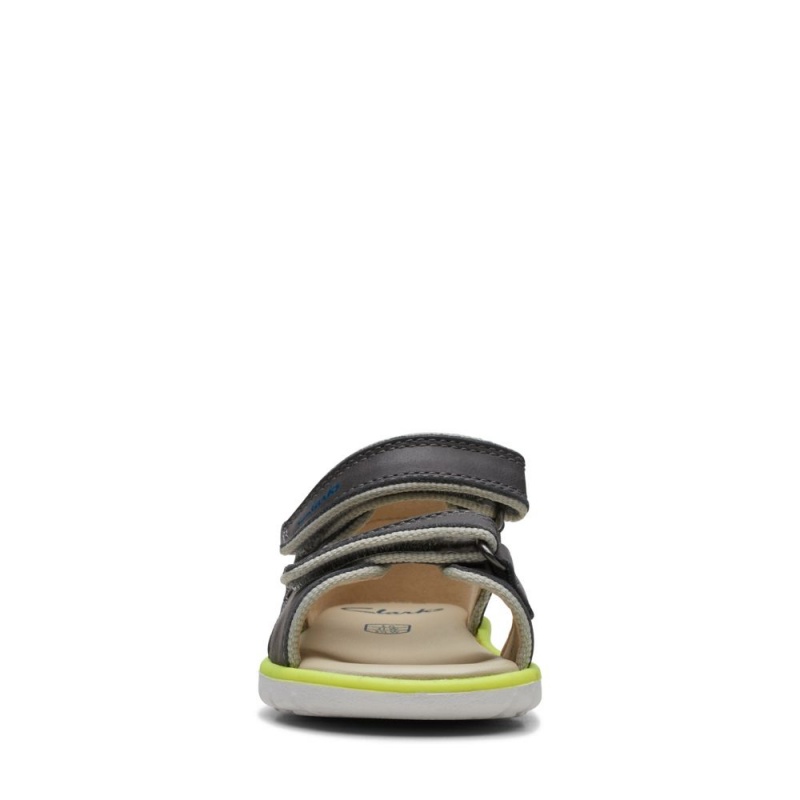 Clarks Roam Plane Toddler Dječake Sandale Sive | Hrvatska-03281