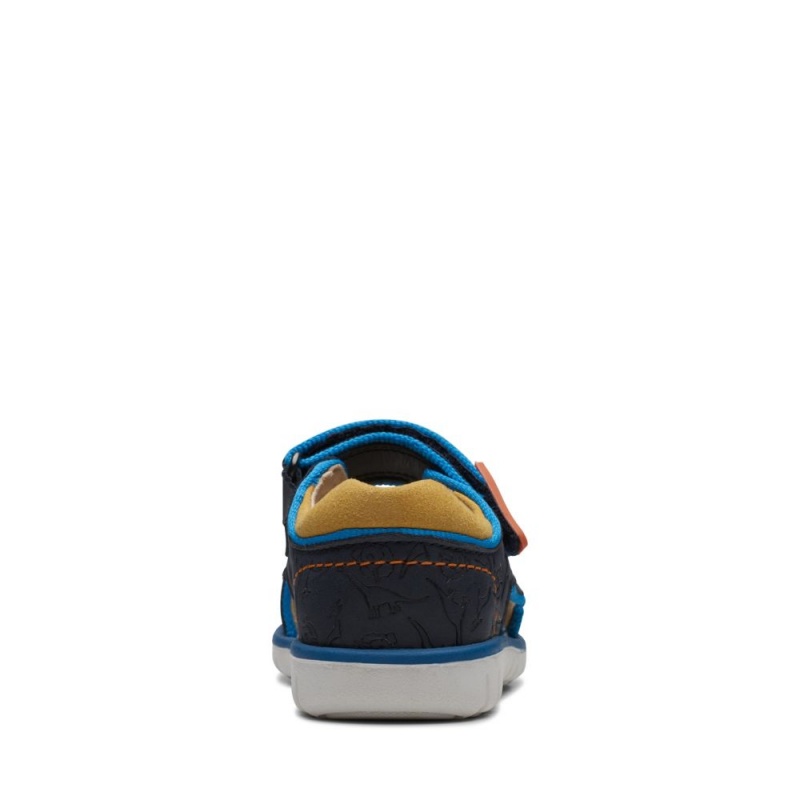 Clarks Roam Plane Toddler Dječake Sandale Tamnoplave | Hrvatska-83714