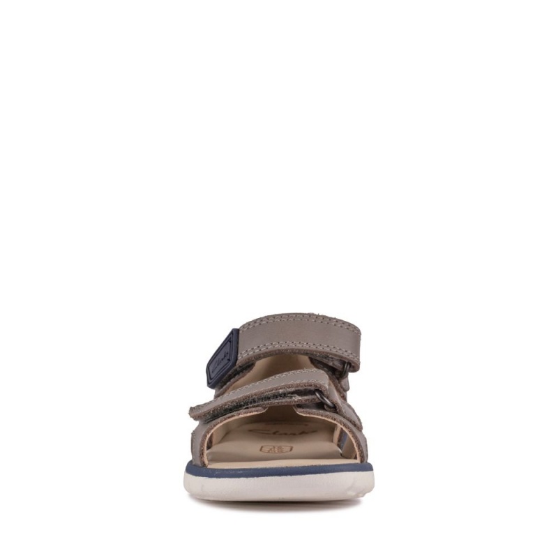 Clarks Roam Surf Toddler Dječake Sandale Sive | Hrvatska-28564