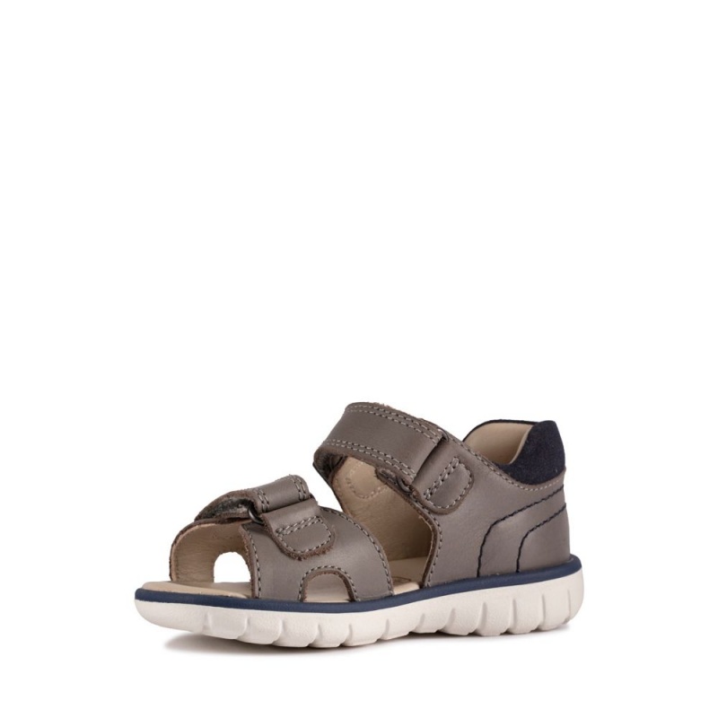 Clarks Roam Surf Toddler Dječake Sandale Sive | Hrvatska-28564