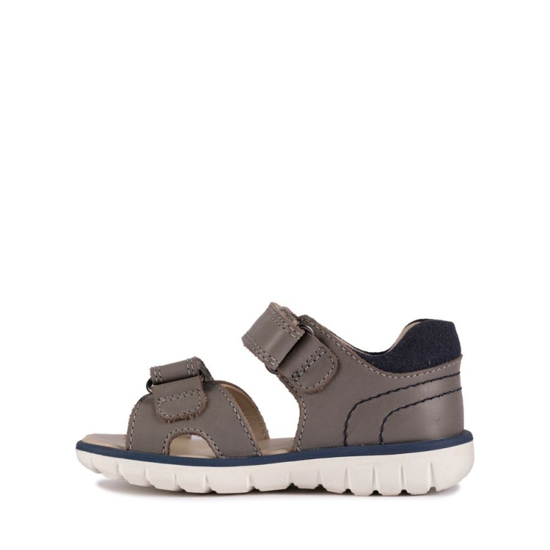 Clarks Roam Surf Toddler Dječake Sandale Sive | Hrvatska-28564