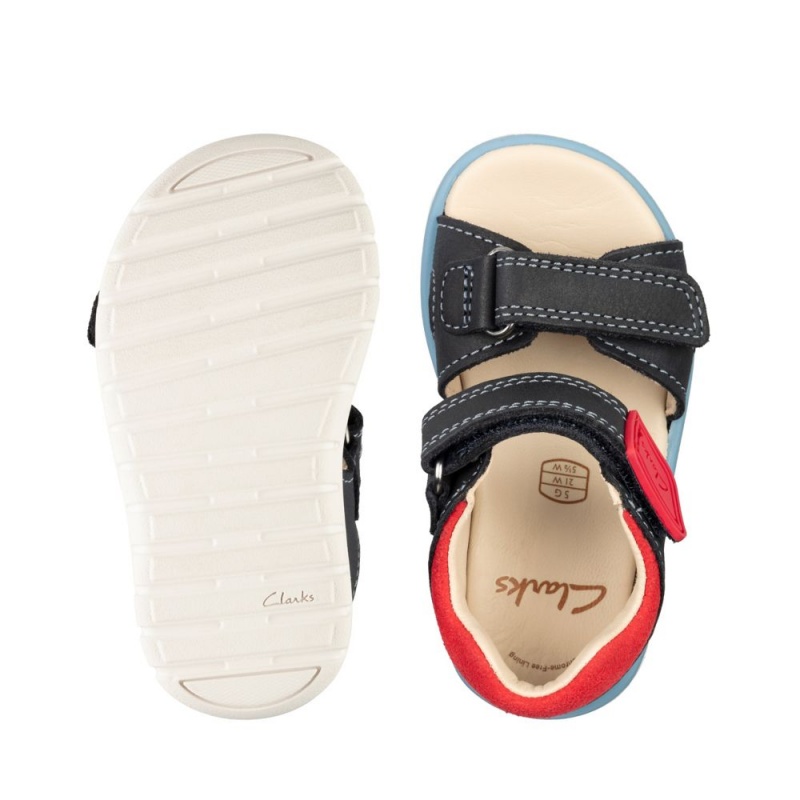 Clarks Roam Surf Toddler Djevojčice Sandale Tamnoplave | Hrvatska-60782