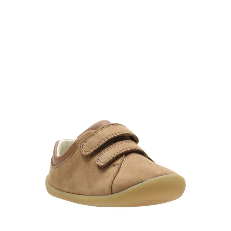 Clarks Roamer Craft Toddler Dječake Platnene Cipele Smeđe | Hrvatska-57193