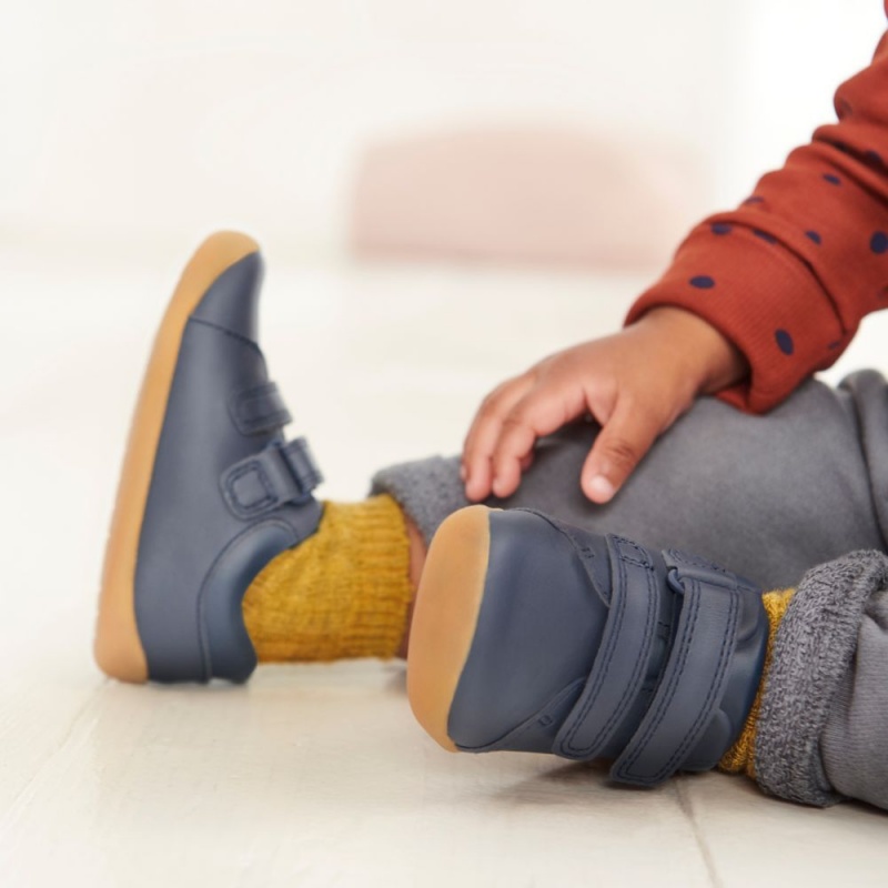 Clarks Roamer Craft Toddler Dječake Platnene Cipele Tamnoplave | Hrvatska-03468