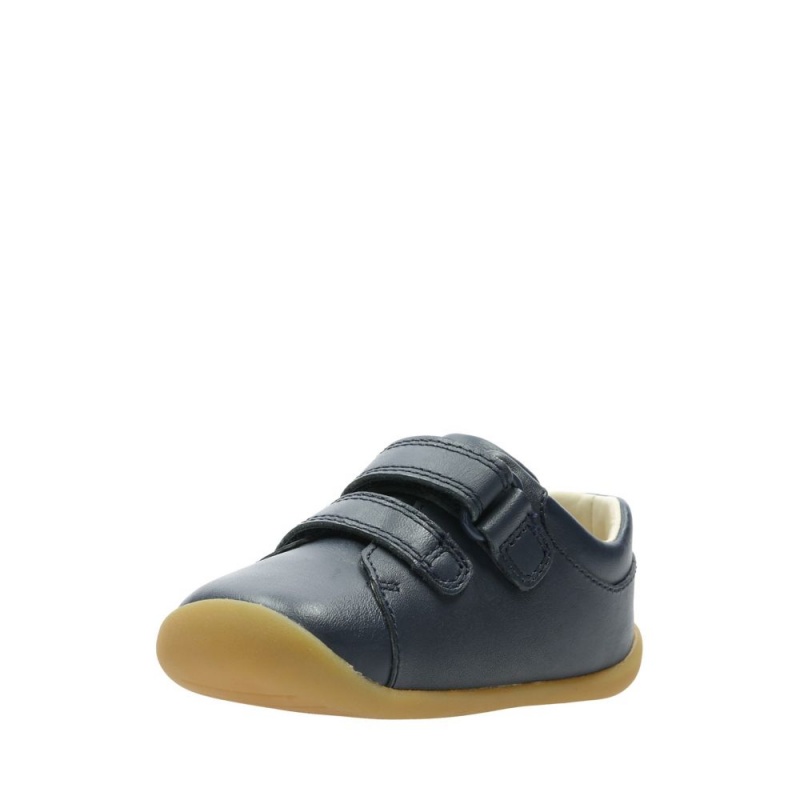 Clarks Roamer Craft Toddler Dječake Platnene Cipele Tamnoplave | Hrvatska-03468