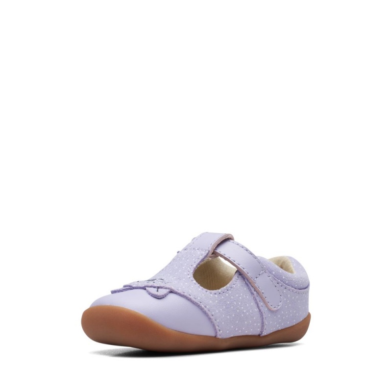 Clarks Roamer Cub Toddler Djevojčice Cipele Ljubičaste | Hrvatska-87369