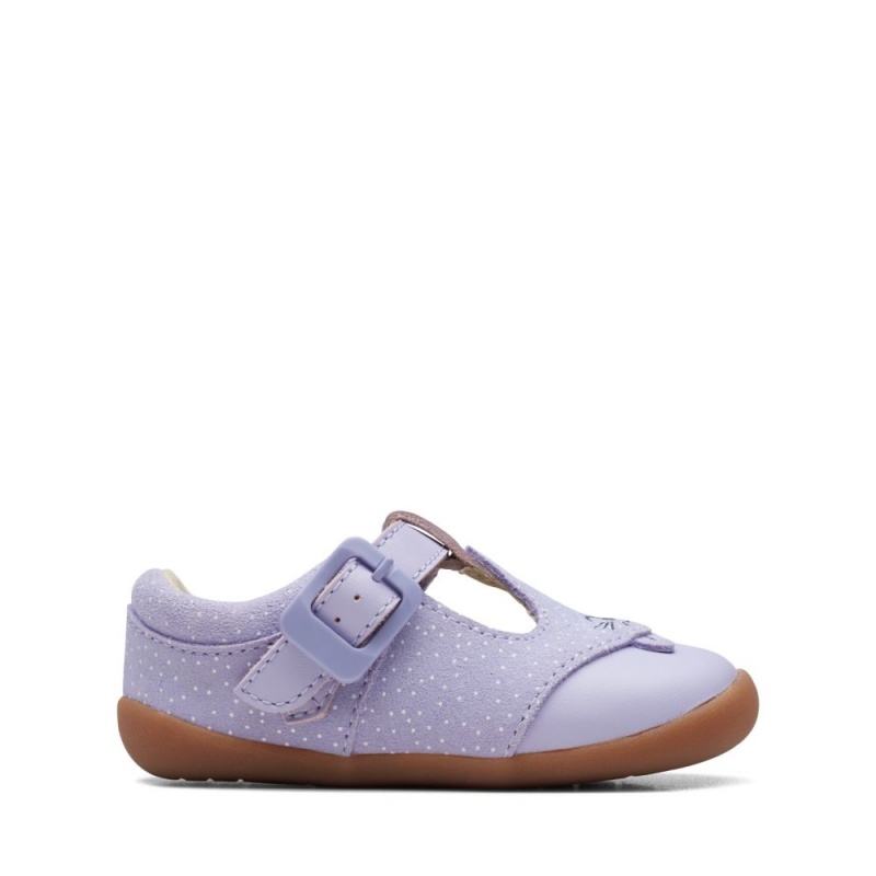 Clarks Roamer Cub Toddler Djevojčice Cipele Ljubičaste | Hrvatska-87369