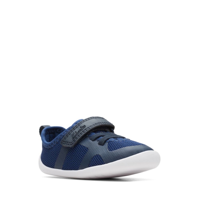 Clarks Roamer Flux Toddler Dječake Cipele Tamnoplave | Hrvatska-15276