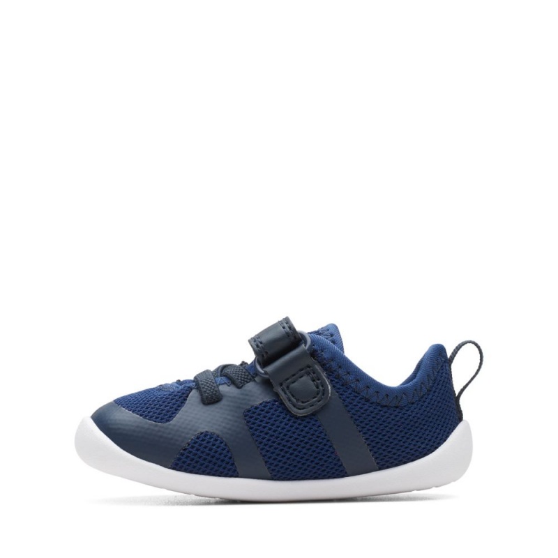 Clarks Roamer Flux Toddler Dječake Cipele Tamnoplave | Hrvatska-15276