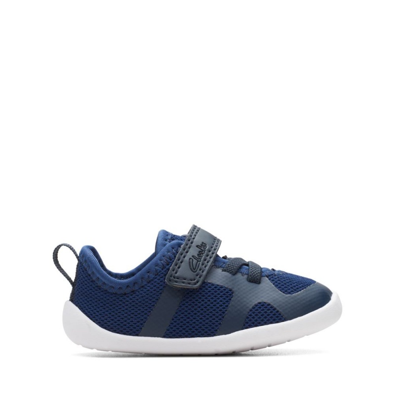 Clarks Roamer Flux Toddler Dječake Cipele Tamnoplave | Hrvatska-15276