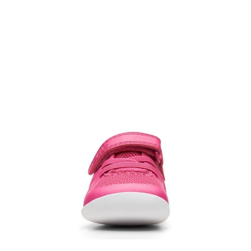 Clarks Roamer Flux Toddler Djevojčice Cipele Roze | Hrvatska-17362