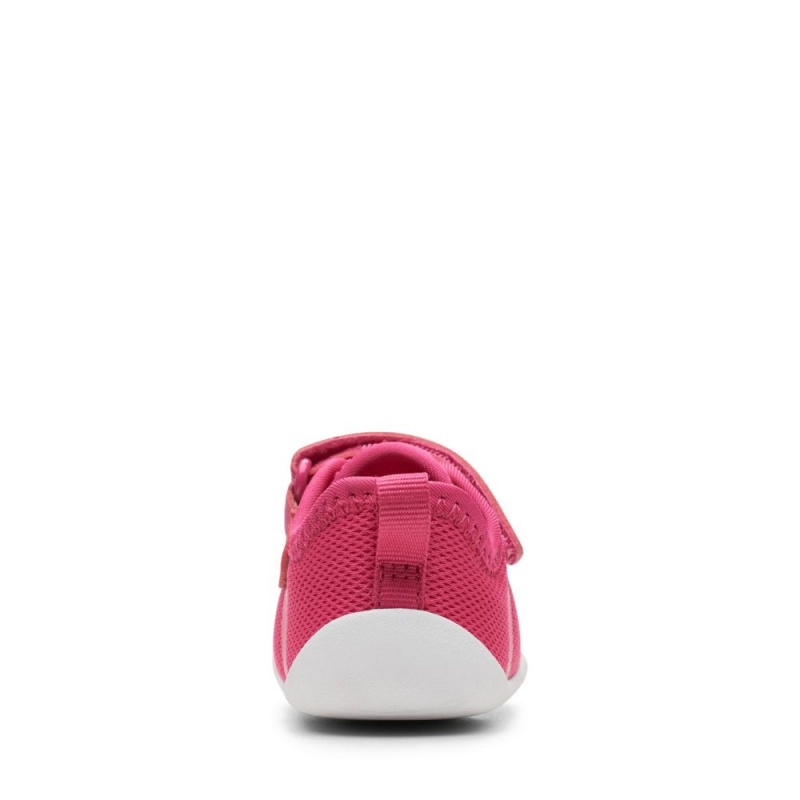 Clarks Roamer Flux Toddler Djevojčice Cipele Roze | Hrvatska-17362