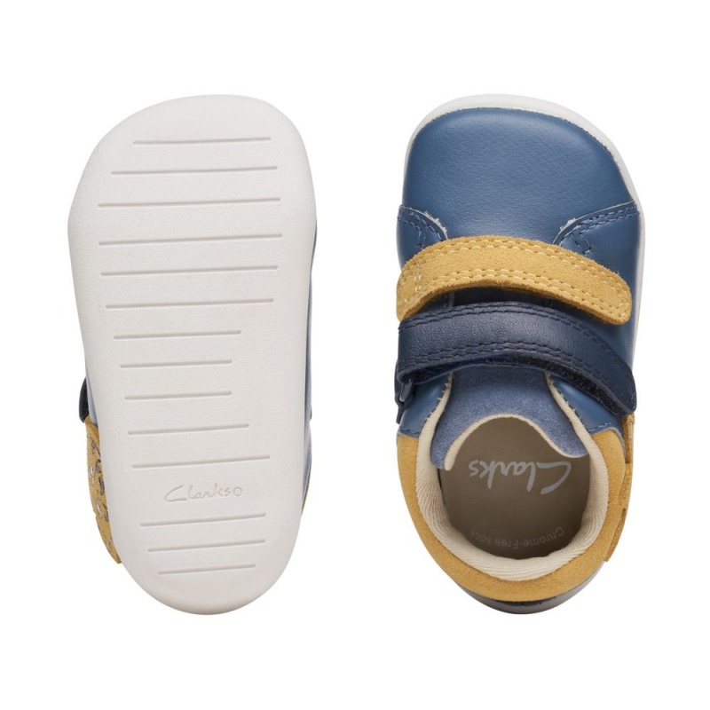 Clarks Roamer Race Toddler Dječake Cipele Plave | Hrvatska-28597