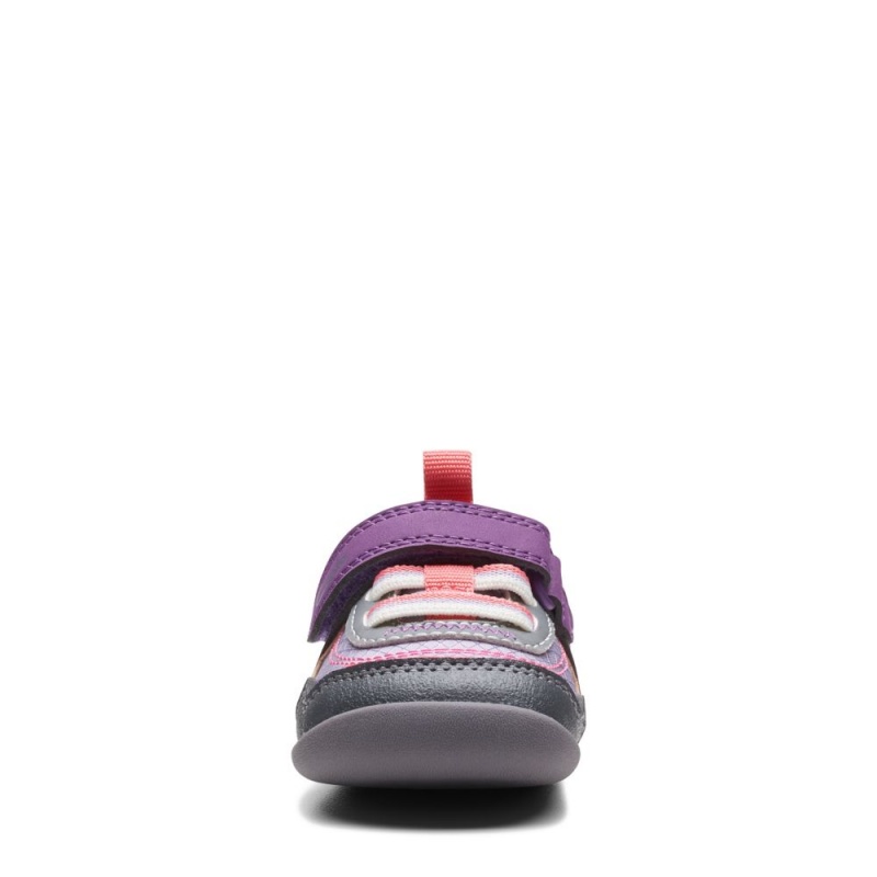 Clarks Roamer Sport Toddler Dječake Tenisice Ljubičaste | Hrvatska-76354