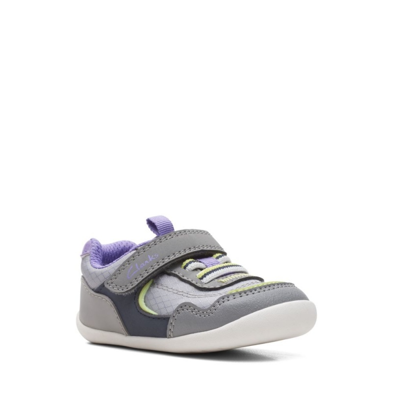 Clarks Roamer Sport Toddler Dječake Tenisice Sive | Hrvatska-26178