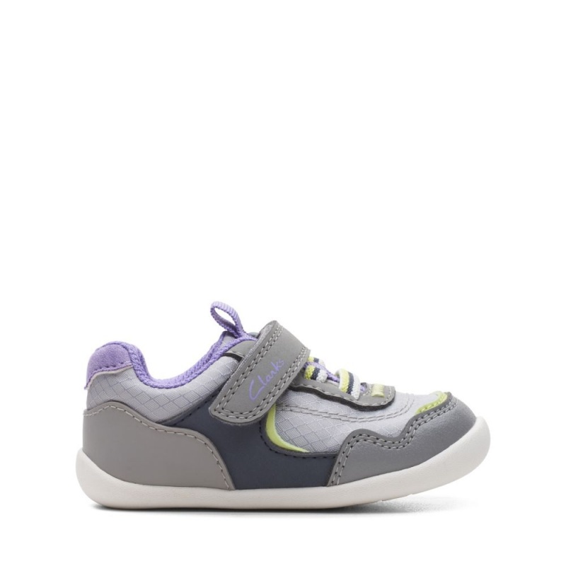 Clarks Roamer Sport Toddler Dječake Tenisice Sive | Hrvatska-26178