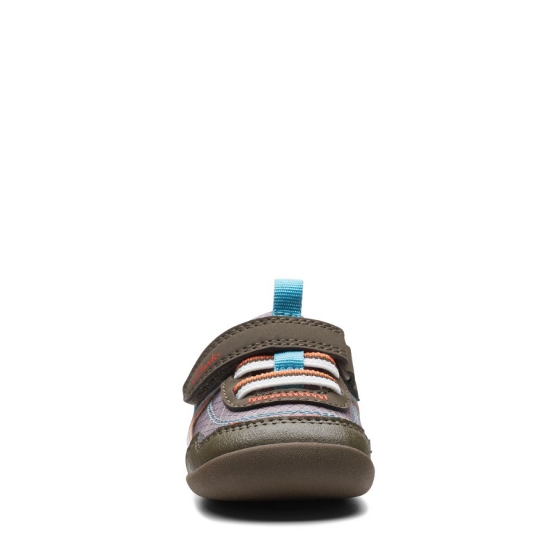 Clarks Roamer Sport Toddler Dječake Tenisice Kaki Boja | Hrvatska-50321