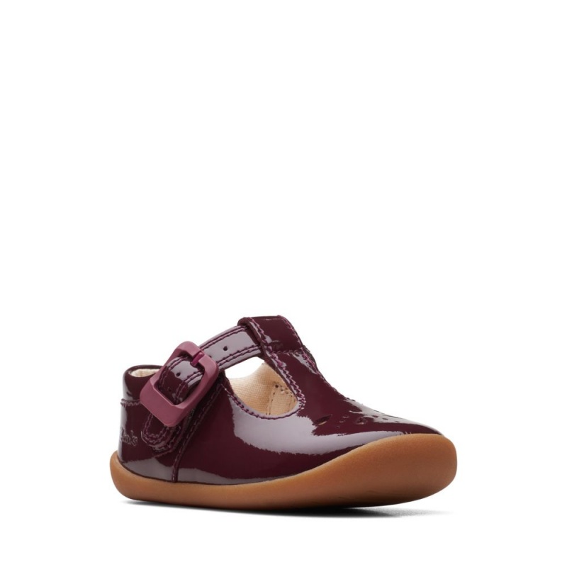 Clarks Roamer Star Toddler Djevojčice Cipele Bordo | Hrvatska-46927