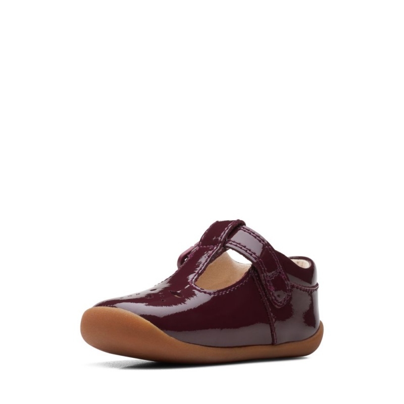 Clarks Roamer Star Toddler Djevojčice Cipele Bordo | Hrvatska-46927