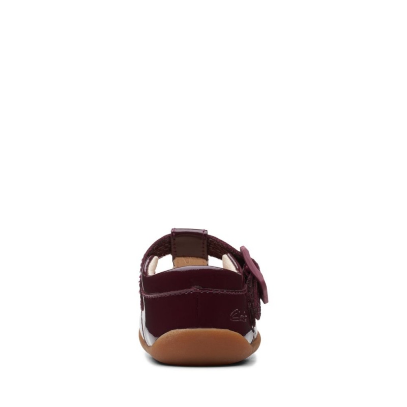 Clarks Roamer Star Toddler Djevojčice Cipele Bordo | Hrvatska-46927