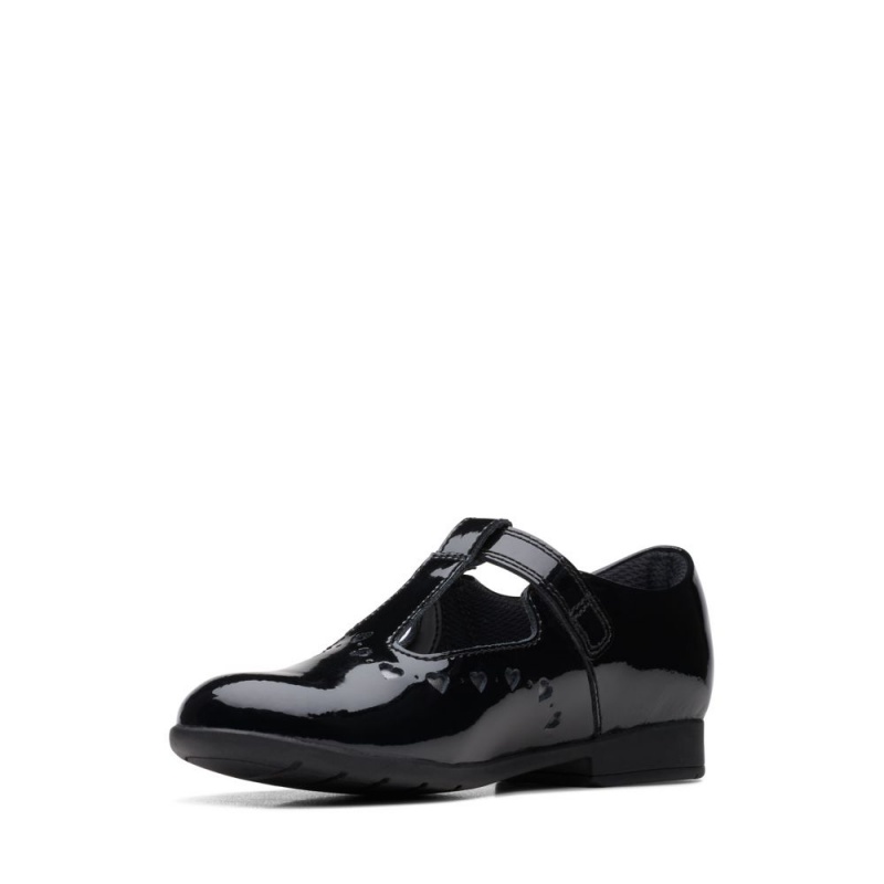 Clarks Scala Dress Djevojčice School Shoes Crne | Hrvatska-60734