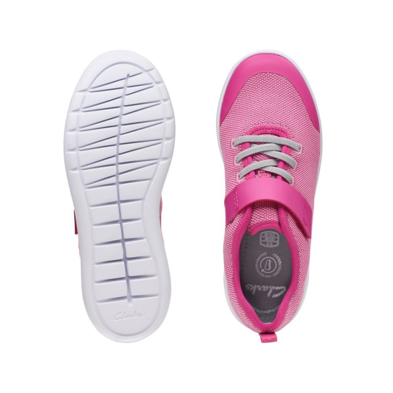 Clarks Scape Trace Older Djevojčice Cipele Roze | Hrvatska-24086