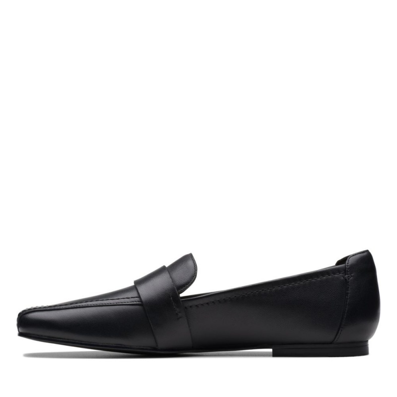 Clarks Seren Flat Ženske Loafers Crne | Hrvatska-68035