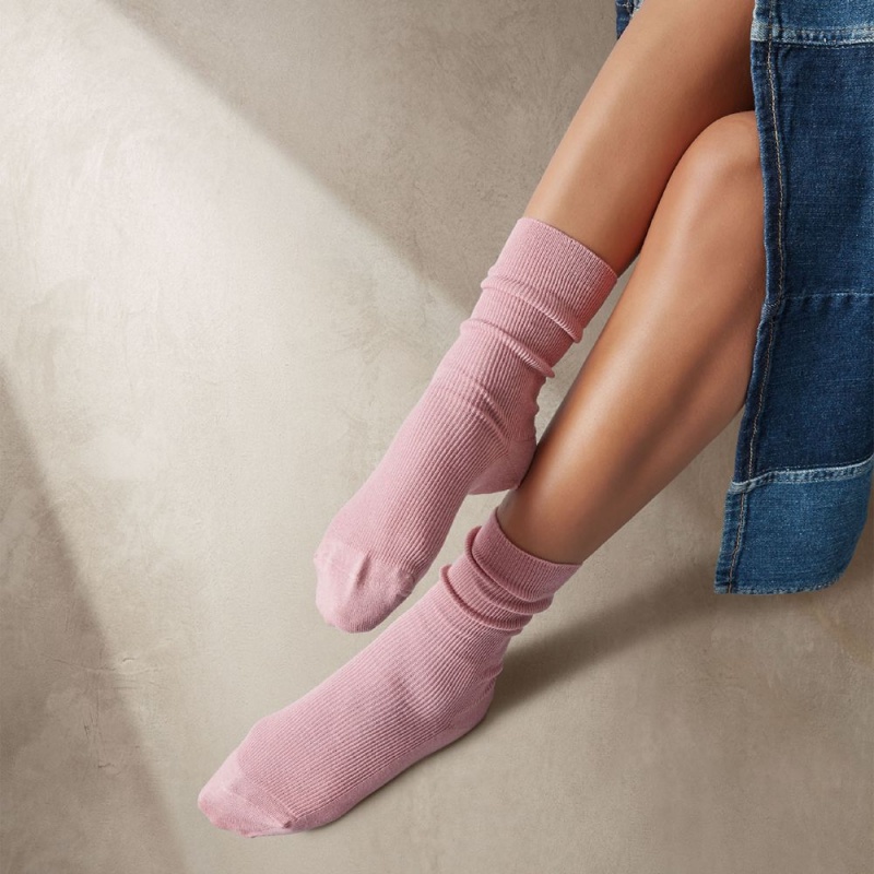 Clarks Socks Multi 3 Pack Ženske Čarape Roze Visebojne | Hrvatska-68549