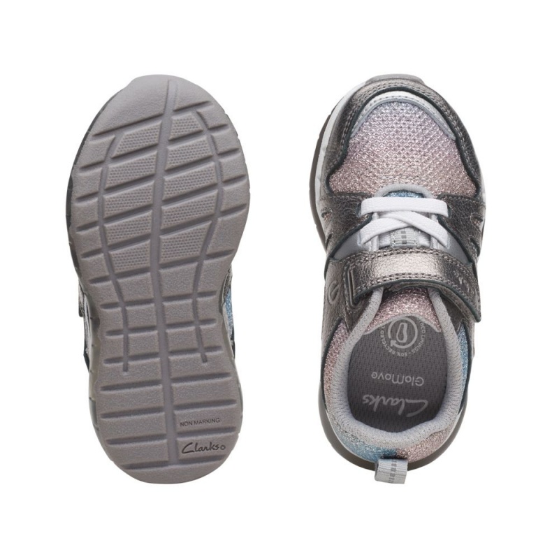 Clarks Spark Sparky Toddler Djevojčice Cipele Ljubičaste | Hrvatska-38657