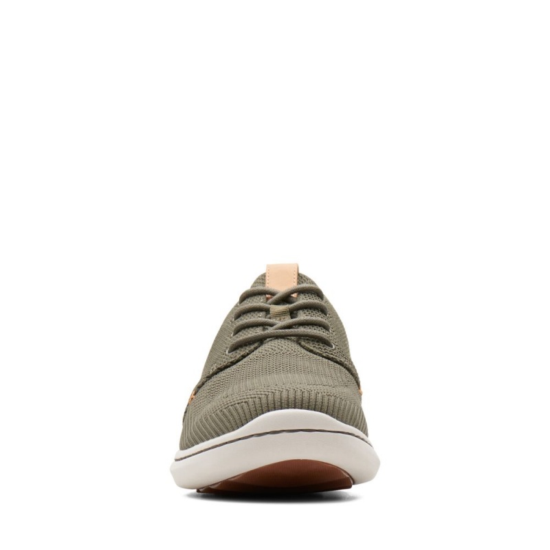 Clarks Step Urban Mix Muške Tenisice Kaki Boja | Hrvatska-37850