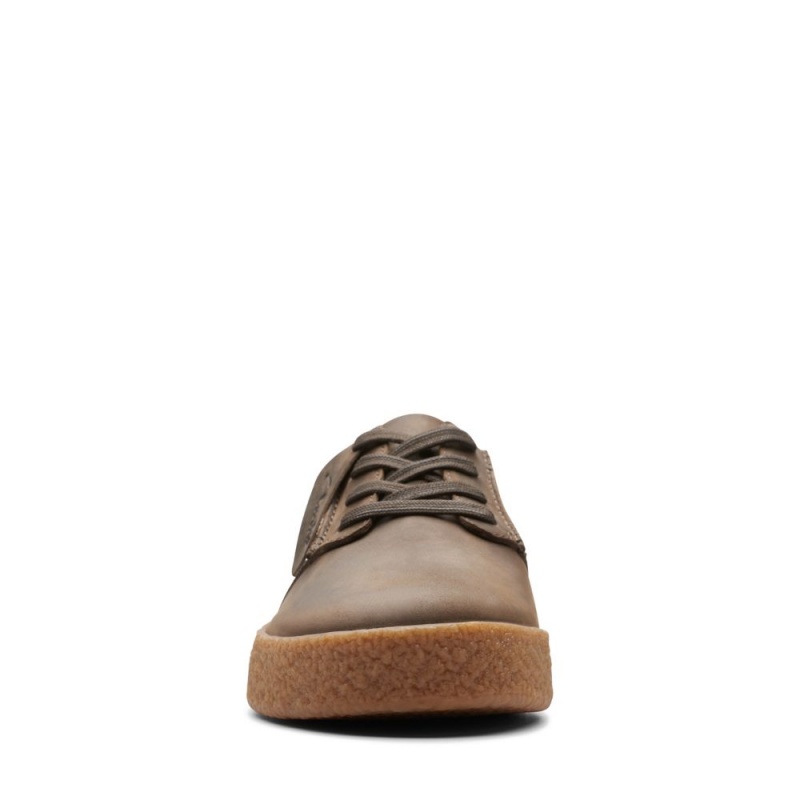 Clarks StreethillLace Muške Tenisice Tamno Maslinasto Zelene | Hrvatska-71839