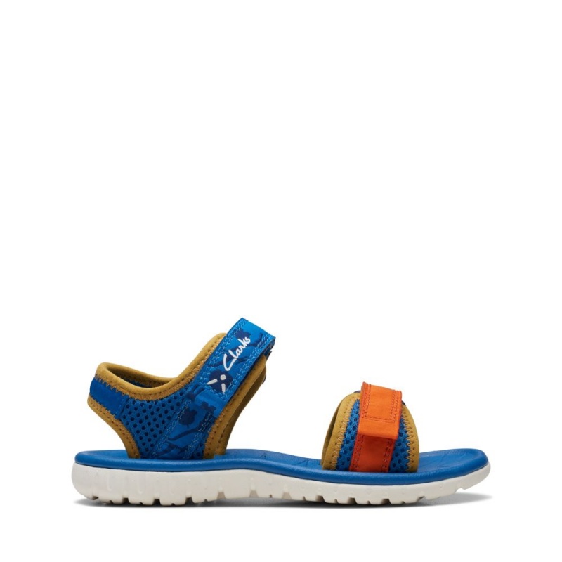 Clarks Surfing Tide Dječake Sandale Plave | Hrvatska-27453