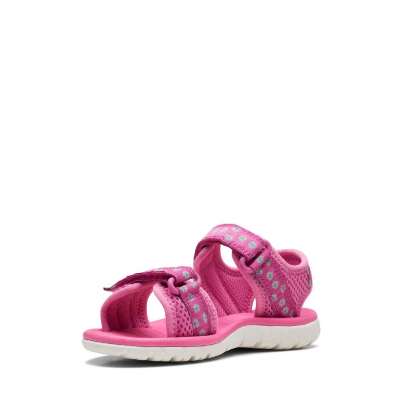 Clarks Surfing Tide Dječake Sandale Roze | Hrvatska-31502