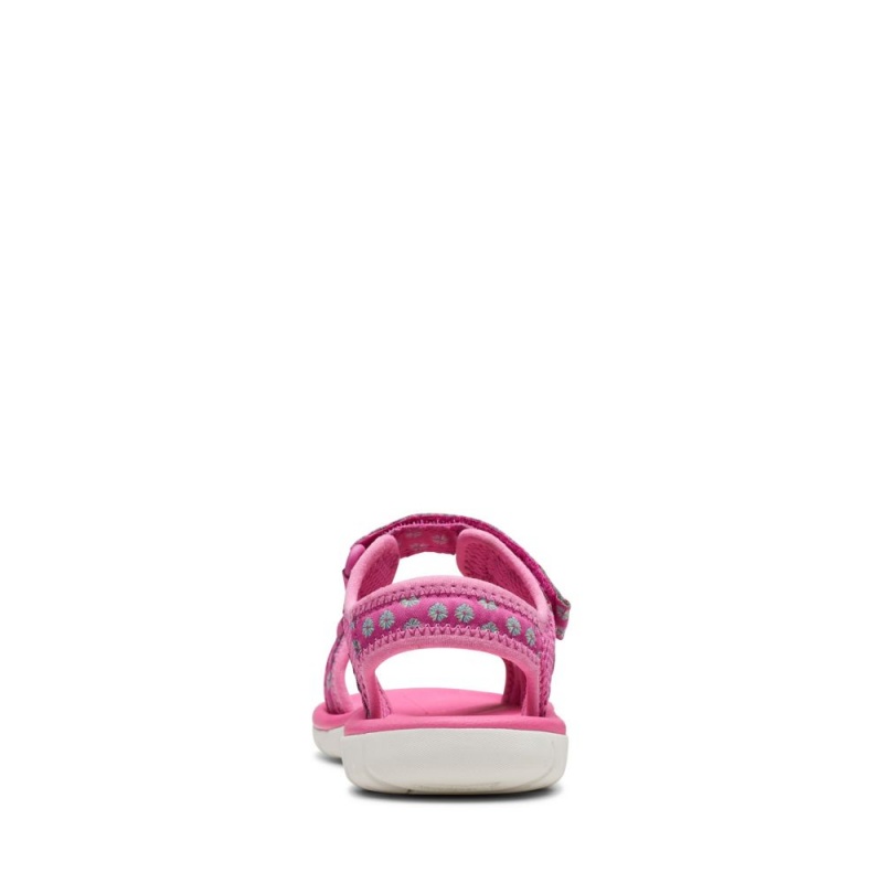 Clarks Surfing Tide Dječake Sandale Roze | Hrvatska-31502